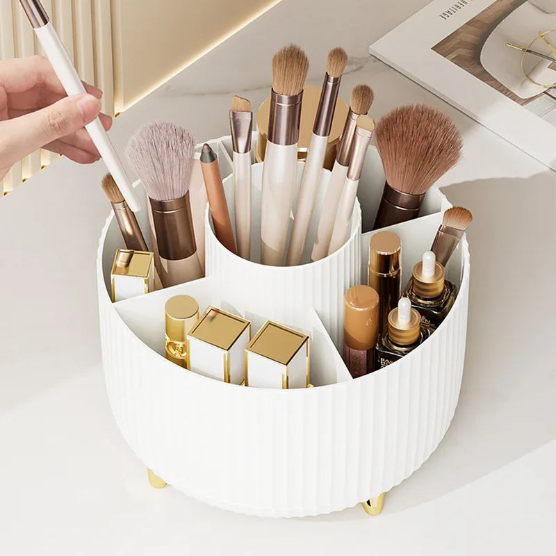 Makeup Brush Set with Organizer