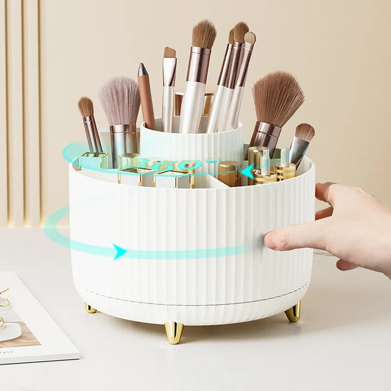 Makeup Brush Set with Organizer