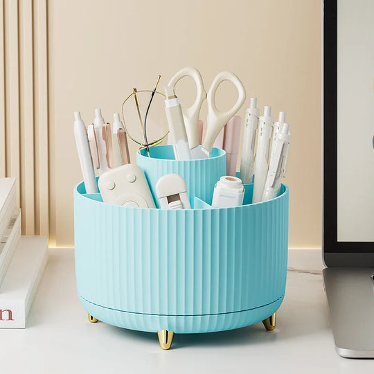 Makeup Brush Set with Organizer