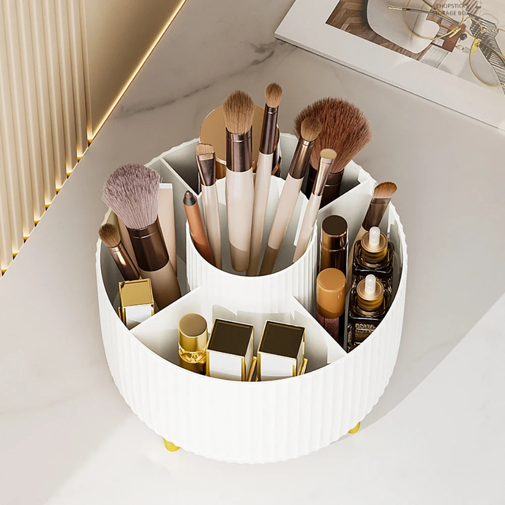 Makeup Brush Set with Organizer