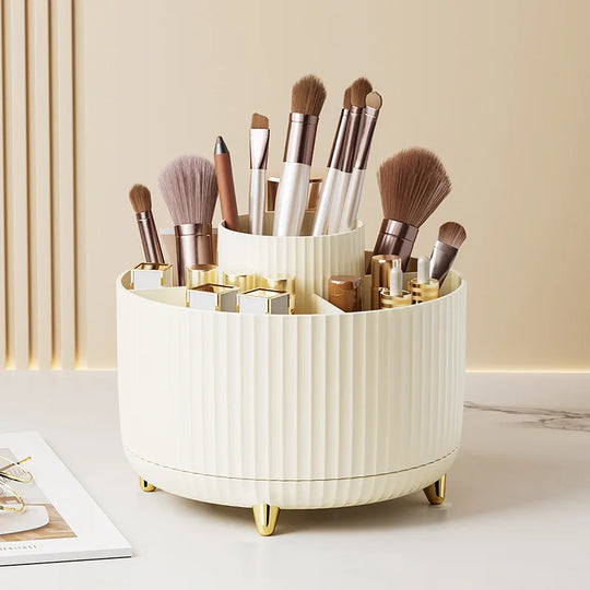 Makeup Brush Set with Organizer