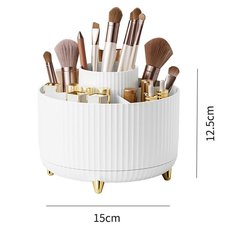 Makeup Brush Set with Organizer